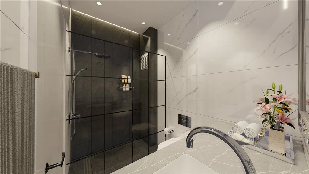 Elegant and modern residence in a quiet residential area of ​​Alanya