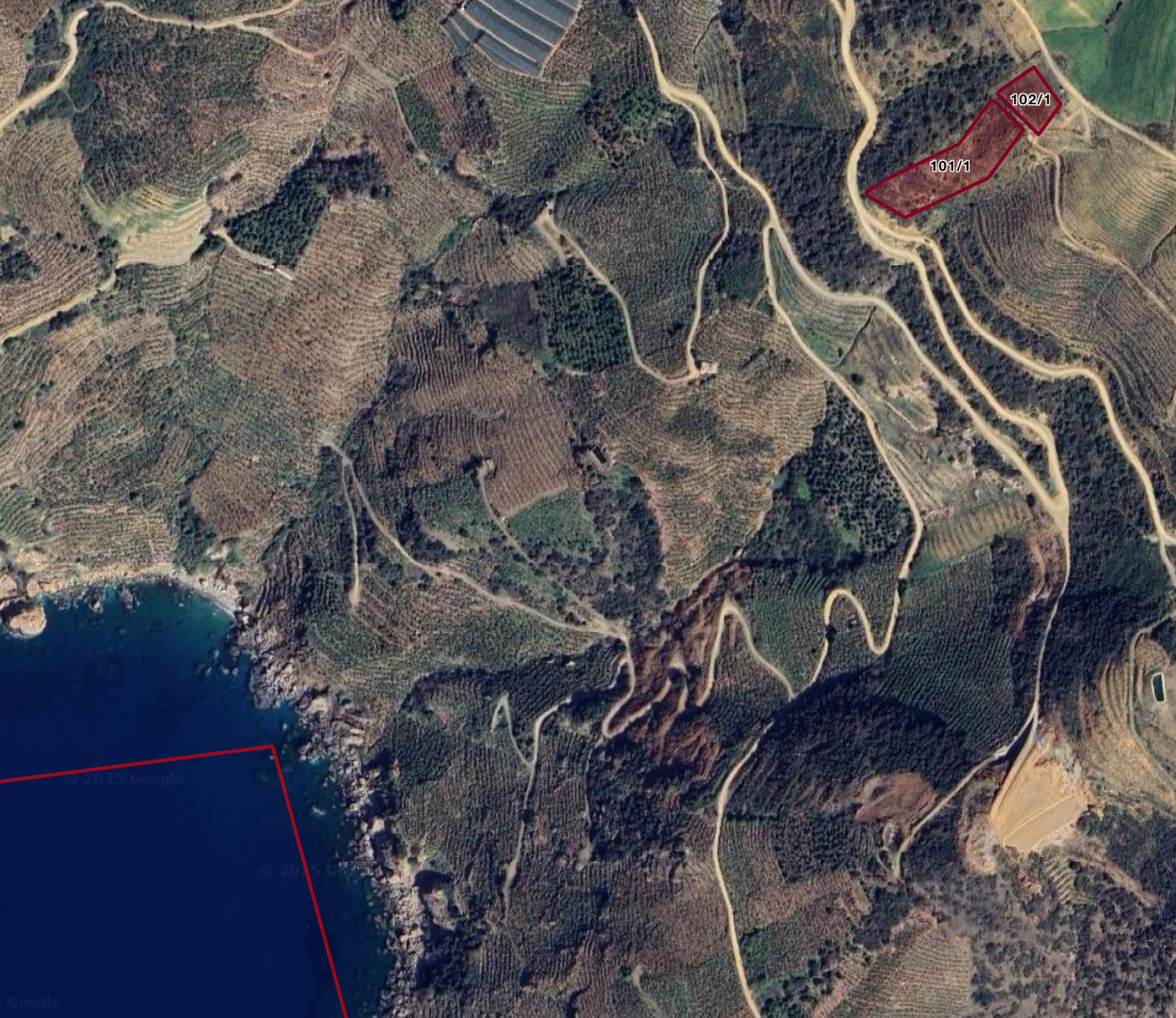 Land Plot 6055 m² in Muzkent, Gazipaşa, Antalya — Panoramic Sea and Mountain Views | Villa Project Included