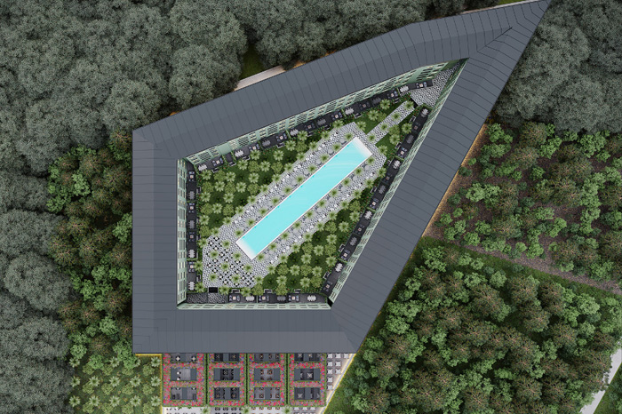 Project in one of the most prestigious and environmentally friendly areas of Istanbul, Gökturk