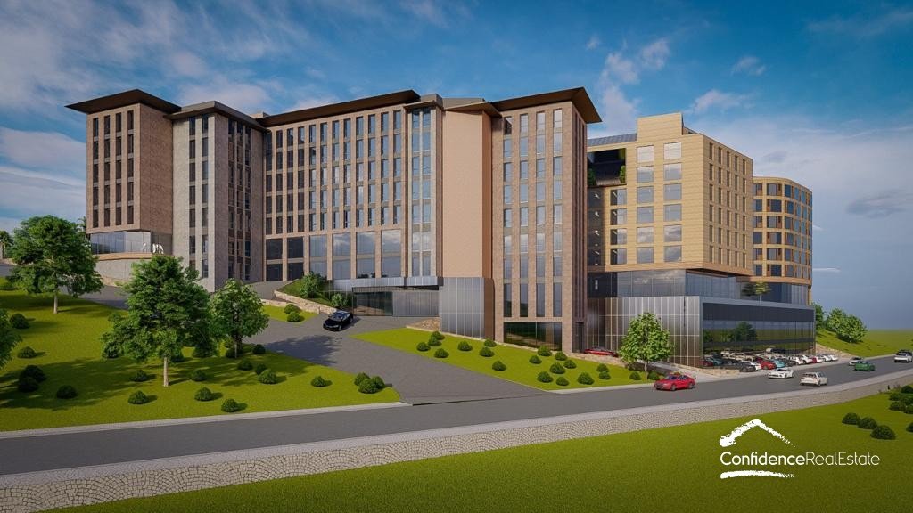 A unique project in the Pendik area, includes a 5-star hotel, a medical center, a trade and exhibition complex