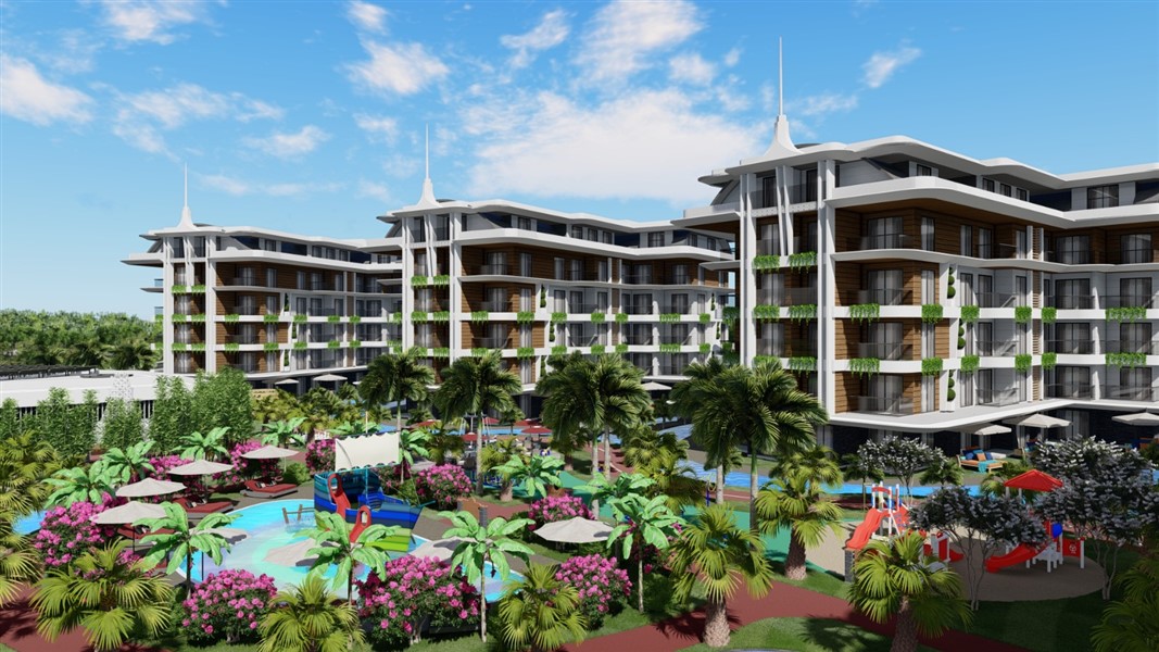 New premium class project in the central area of Alanya
